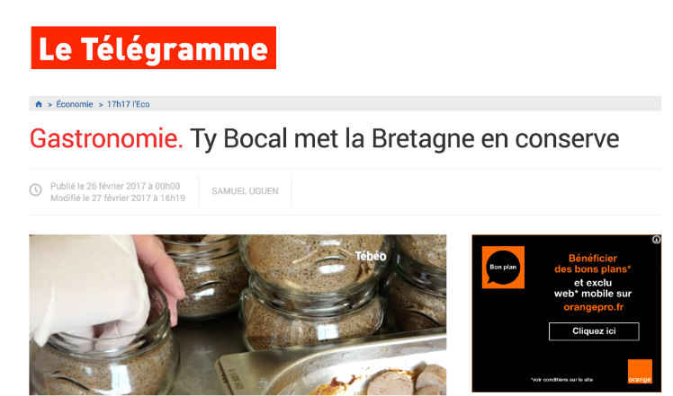 article Le Télégramme