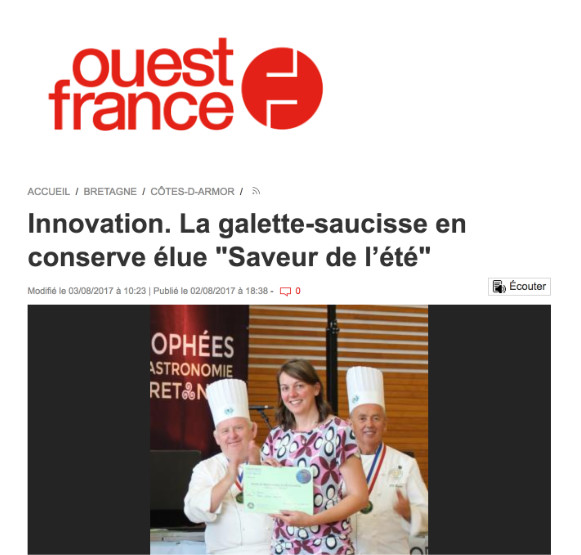 article Ouest France